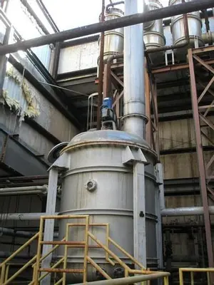 Evaporator, 2,000 Gallon, Alloy, 6' X 8', Agit, Coil, (2) #L738333