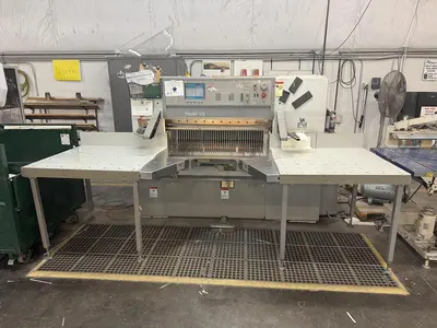USED 1999 POLAR 115ED PROGRAMMABLE PAPER CUTTER