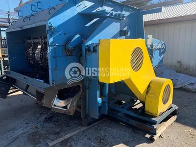 USED VECOPLAN RG78-200 SINGLE SHAFT SHREDDER