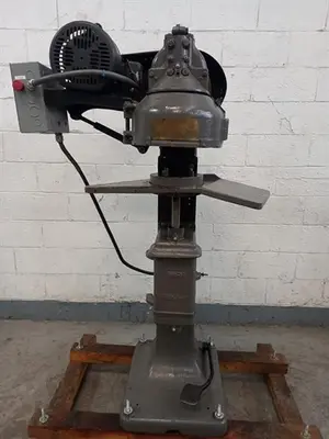 American Can model 108A No. 1 Western semi-automatic can seamer