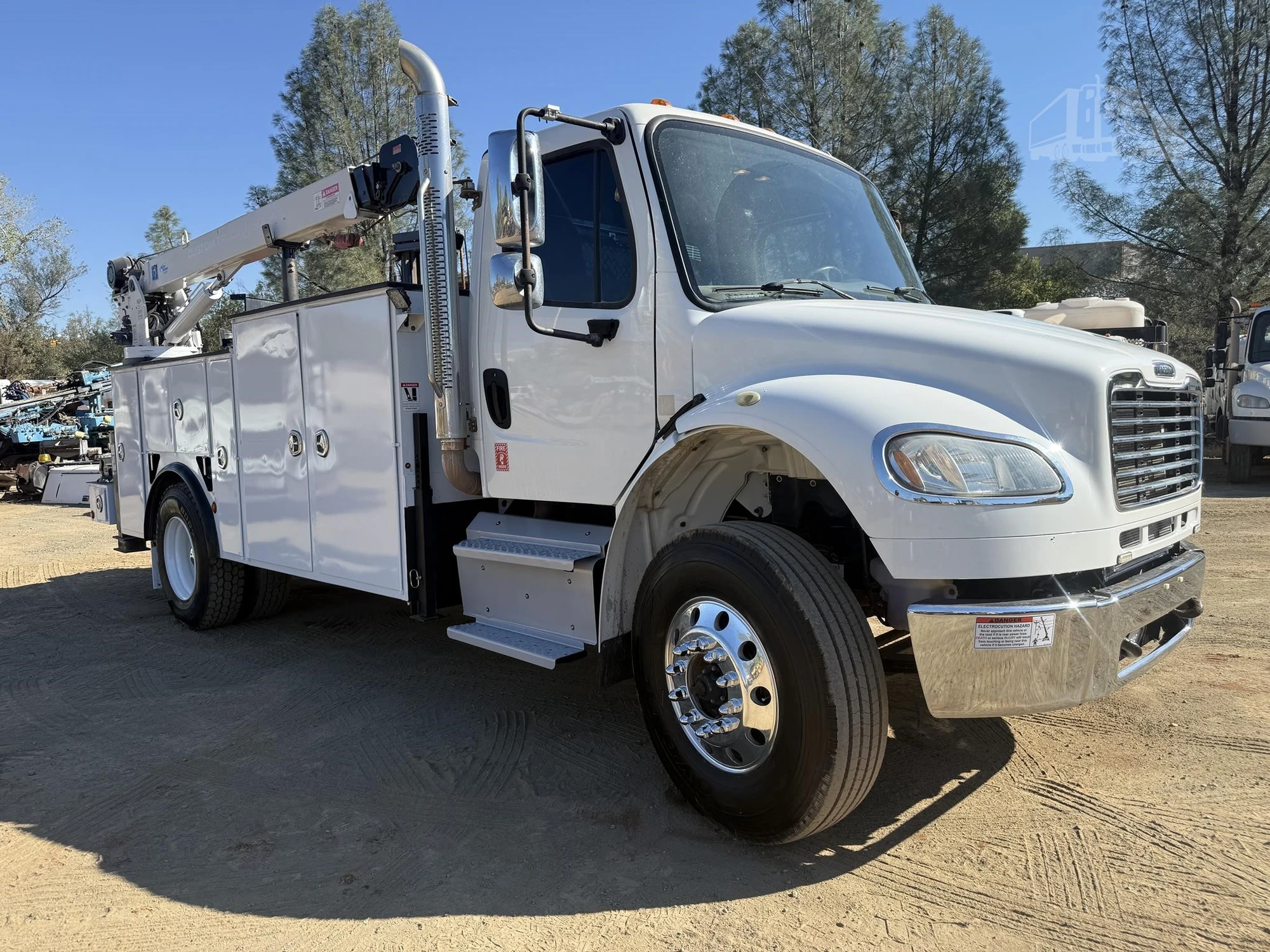 Used 2018 FREIGHTLINER BUSINESS CLASS M2 106 Reefer Trucks California US | Mittry Construction #1519641