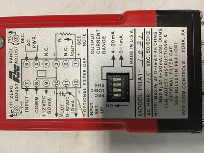 USED RED LION CONTROLS PRA1-1021