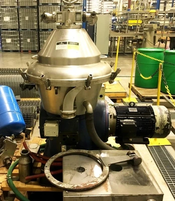 Alfa-Laval BRPX 309 clarifier centrifuge, 316SS.