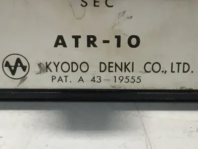 USED KYODO DENKI ATR-10