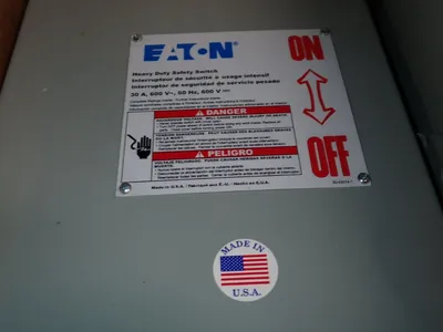 Used EATON DH261UGK Switchgears Ohio US | HGR 24 #1233453