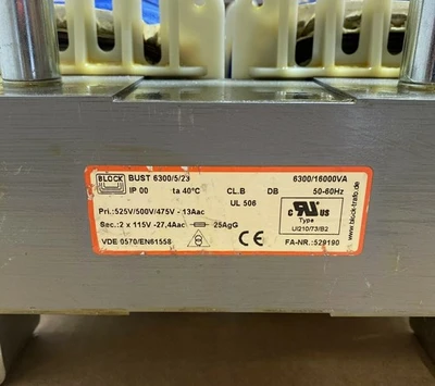 USED BLOCK FA-NR:529190