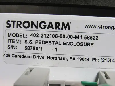 ARISTA STRONGARM ADM-1817AP Touchscreen Operator Interface & Computer Complete!