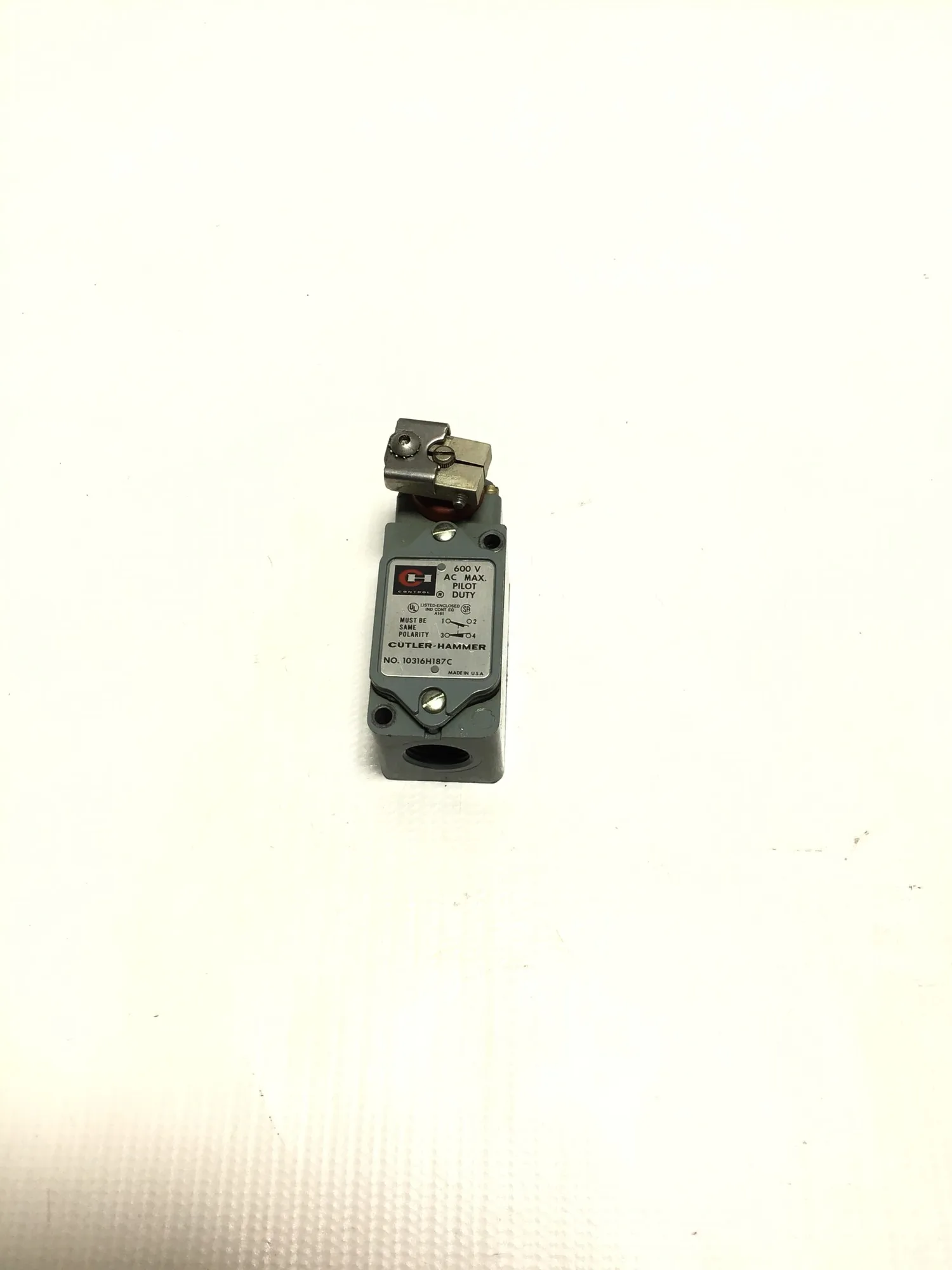 Cutler-Hammer 10316H187C Limit Switch