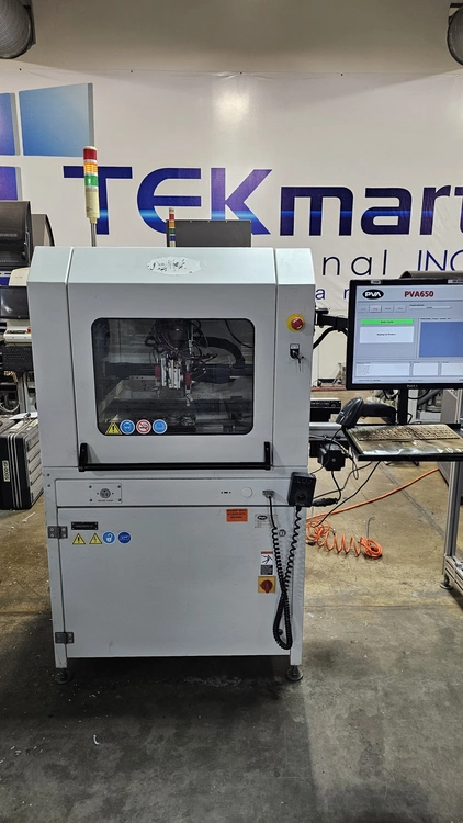 2011 PVA 650 DISPENSER MACHINE Conformal Coating | Tekmart International Inc.