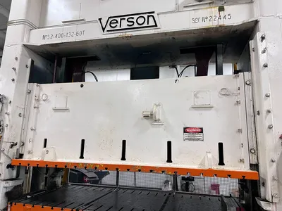 1968 VERSON S2-400-132-60T Straight Side Double Crank Press | Universal Press & Machinery (UPM) (10)
