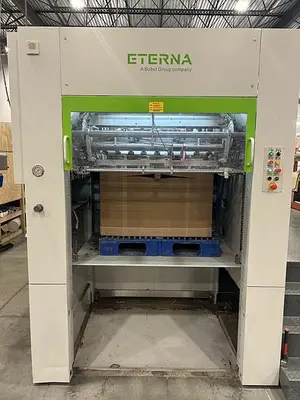 USED 2021 ETERNA ECUT 1060 ELITE AUTOMATIC DIE CUTTER WITH STRIPPING