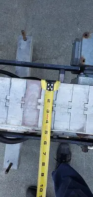 Conveyor, Belt, 4.5" x 14', S/st, VFD, Portable #S743476