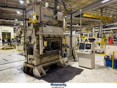 1995 MINSTER P2-150-Geared Straight Side Mechanical Stamping Presses | Rygate LLC (5)