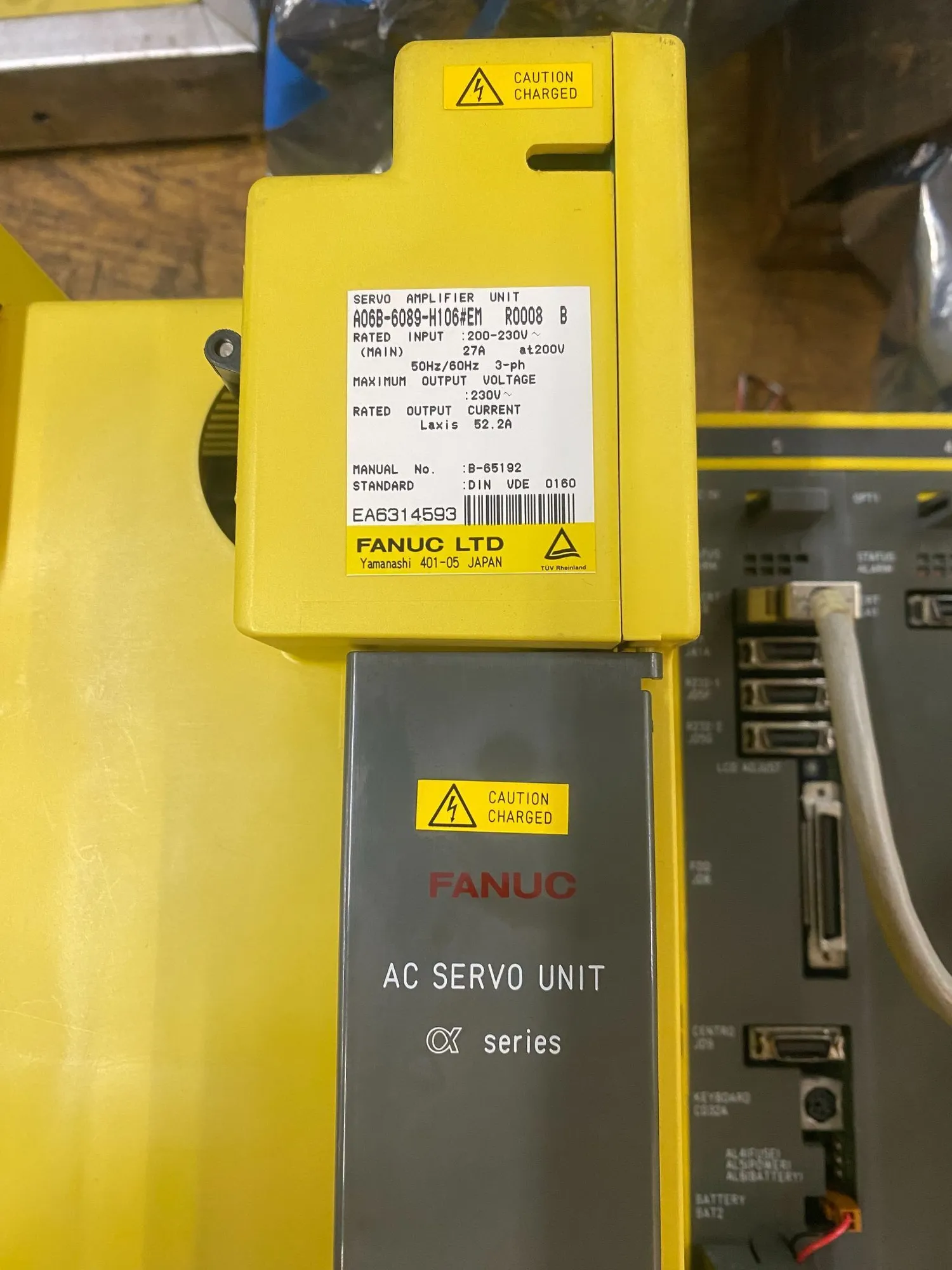 USED FANUC AMPLIFIER (A06B-6089-H106)