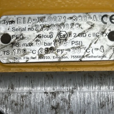 USED Hytork EIA-XL0071-S80-A00