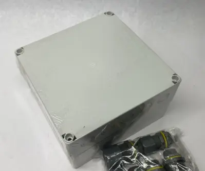 New | in-Stock Hoffman QLine E Enclosure, Polycarbonate 7" x 7" x 4" Electrical Boxes Michigan US | Maverick Industrial Sales #1392049