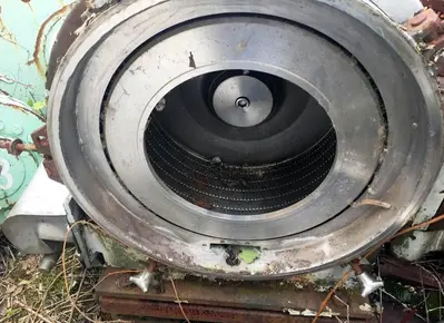 Krauss-Maffei HZ 40 peeler centrifuge, 316SS.