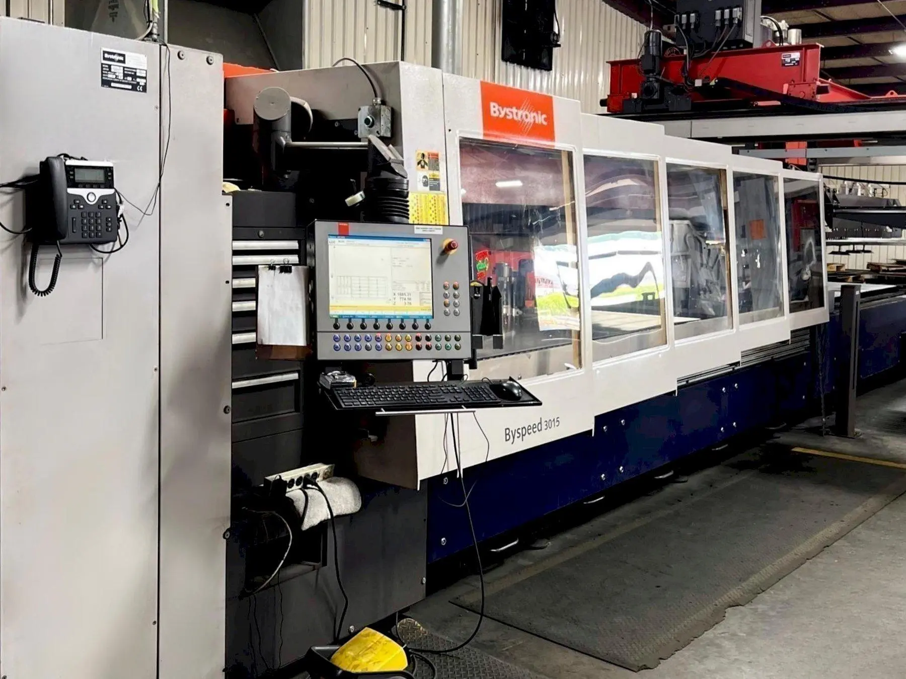 Used 2004 BYSTRONIC BYSPEED 3015 Laser Cutters Illinois US | Machine Factory Outlet #1263168