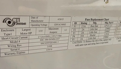 2015 CTI SYSTEMS SHC-.8M-261MM-2327 SHUTTLE CONVEYOR Shuttle Gate Conveyor | Tekmart International Inc. (2)
