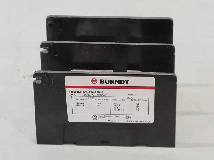 Used 2013 BURNDY BDBMHC-26-2/0-2 Misc Electrical & Power Parts British Columbia CA | Lenmark #249555