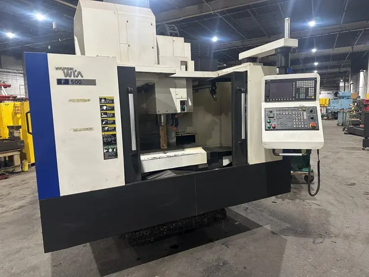 Used 2015 HYUNDAI WIA F500 Vertical Machining Centers Ohio US | Toolquip, Inc. #1540896