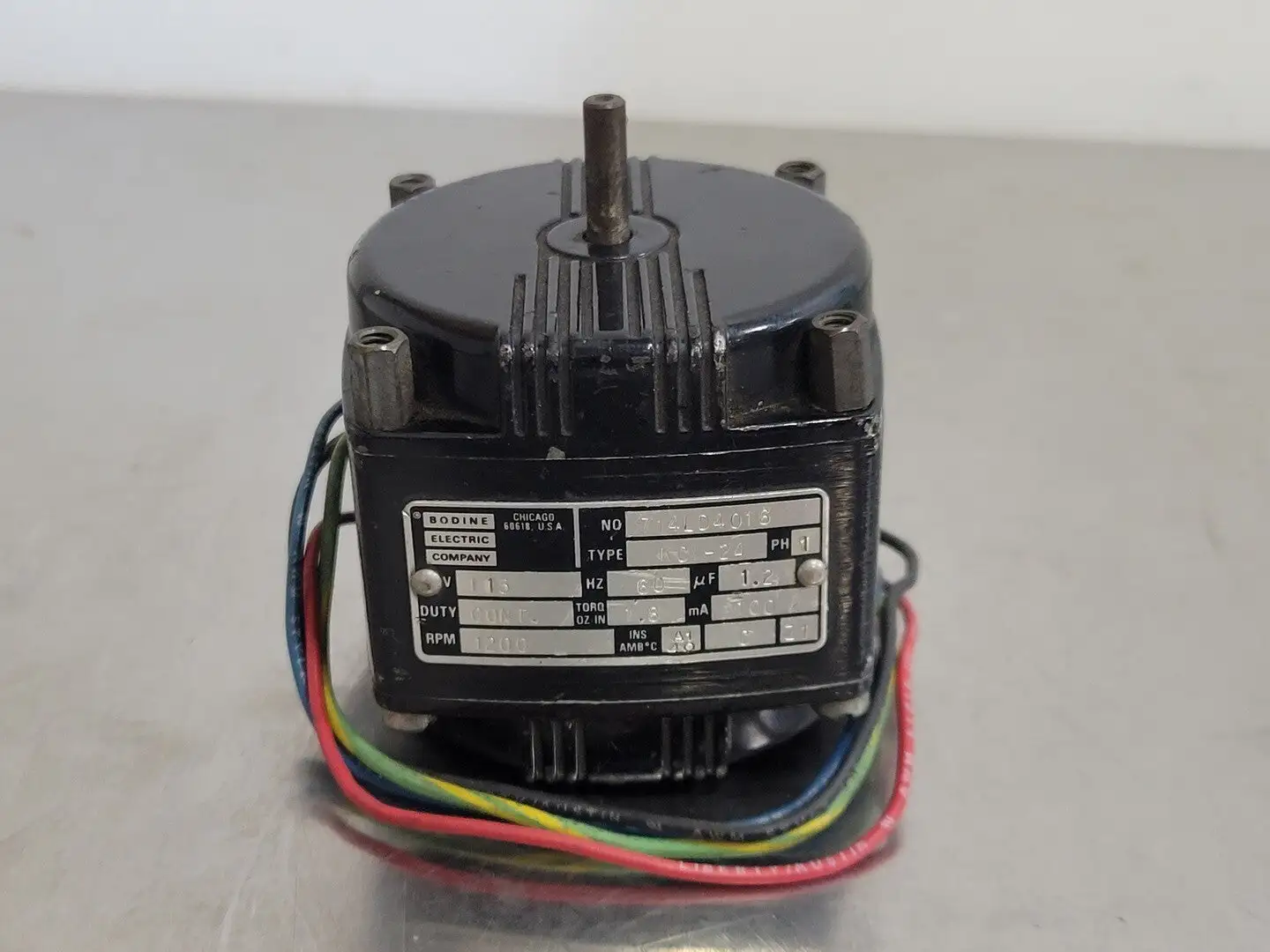 USED BODINE ELECTRIC KCI-24