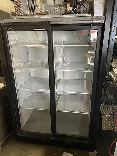 QBD 2 Glass Door Refrigerator