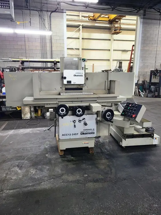 Used OKAMOTO ACC-1224-ST Reciprocating Surface Grinders Illinois US | BLUMBERG MACHINERY COMPANY #550802