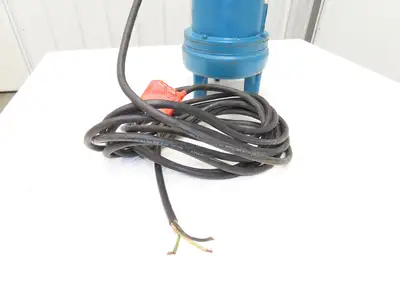 Barnes 3SE1074L Submersible Sewage Ejector Sump Pump 3"NPT 1Hp 240V 1PH 200GPM