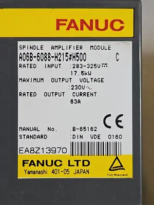 USED FANUC A06B-6088-H215#H500