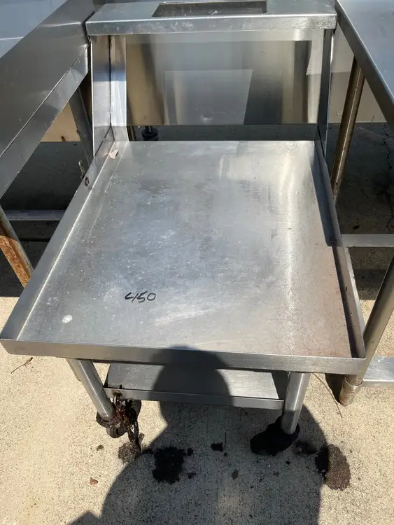 Used Falcon Restaurant Supply Used Stainless Steel Equipment Stand Cart - SS133 Restaurant Equipment (Miscellaneous) Illinois US | Falcon Restaurant Supply #1376027