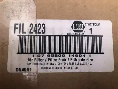 NAPA FIL 2423 Air Filter -NIB