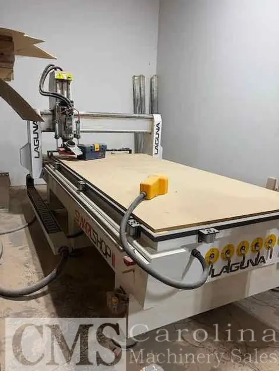 Used 2016 LAGUNA SMARTSHOP II PRO CNC ROUTER WITH SS2 8' TURNER B&R PKG CNC Routers New York US | CAROLINA MACHINERY SALES #1278777