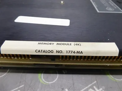 Allen Bradley 1774-MA 4K Memory Module Used