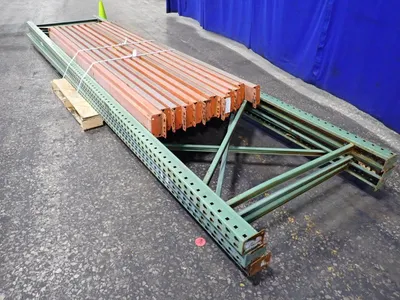 42" X 192" Pallet Racking  - Teardrop