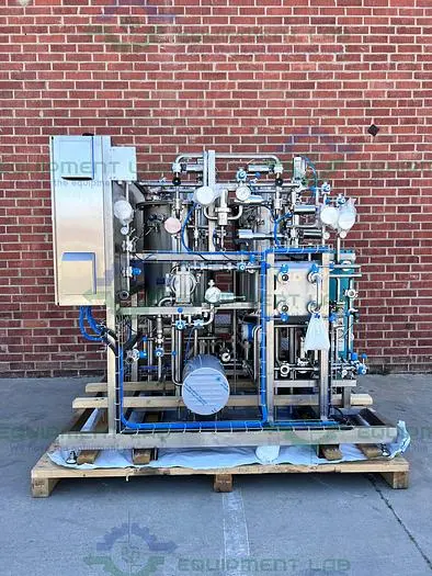 NEW CENTEC EMULSIFICATION SKID 10 GPM W/ 2 - 200L TANKS, FRISTAM FSP POWDER MIXER