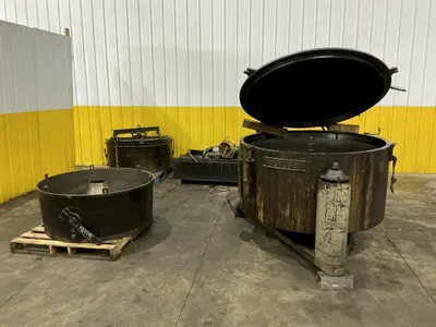 48" WIDE TOLHURST MODEL #48 CHIP SPINNER & OIL SEPARATING CENTRIFUGE : YOBRO #25010