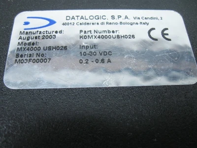 USED DATALOGIC MX4000 USH026