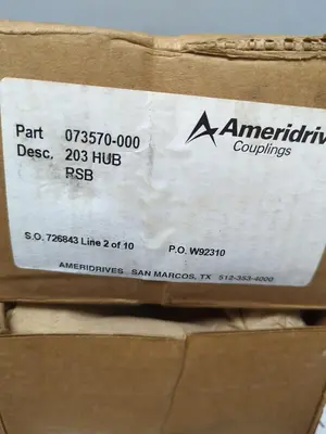 New | in-Stock AMERIDRIVES 073570-000 Conveyor Parts Ohio US | Surplus Asset Holdings #1242490