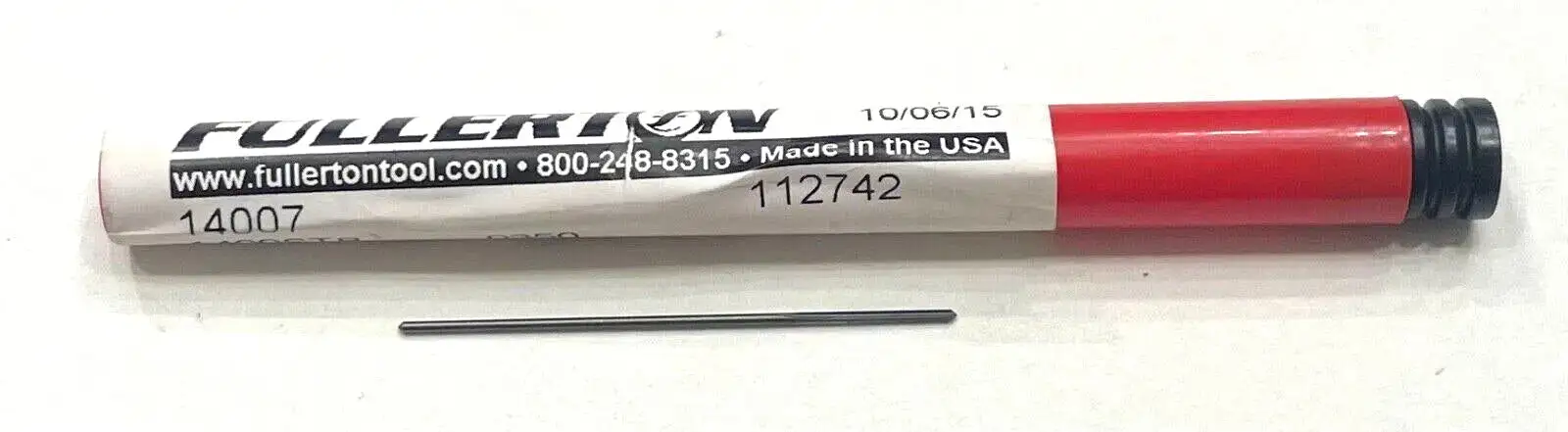 Fullerton #65 Solid Carbide Chucking Reamer 4 Flute Straight Shank USA Made
