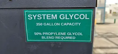 60 Ton Glycol Chiller w/ Safety Switch