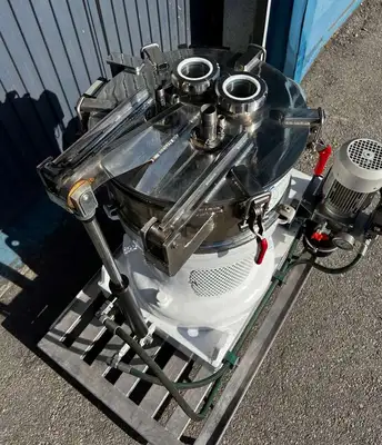 Comteifa RT-40 ATEX perforate basket centrifuge, 316L SS.