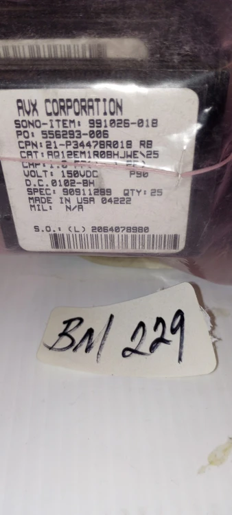 New | in-Stock KYOCERA AVX AQ12EM1R0BHJWE Capacitors Arizona US | ASSET CONVERSION SPECIALISTS, INC. #1319442