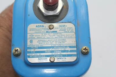 Used ASCO WPIS8003A300 Solenoid Valves California US | Davliegogo LLC #1707493