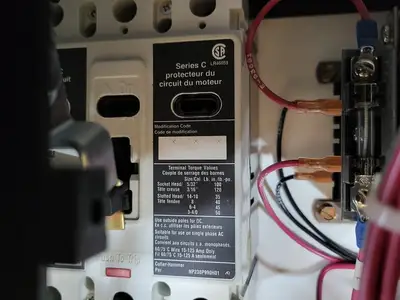 5 hp, 600V, 15A, 3-Ph FVNR Starter, Size 1 Bucket for Freedom 2100 MCC Frame