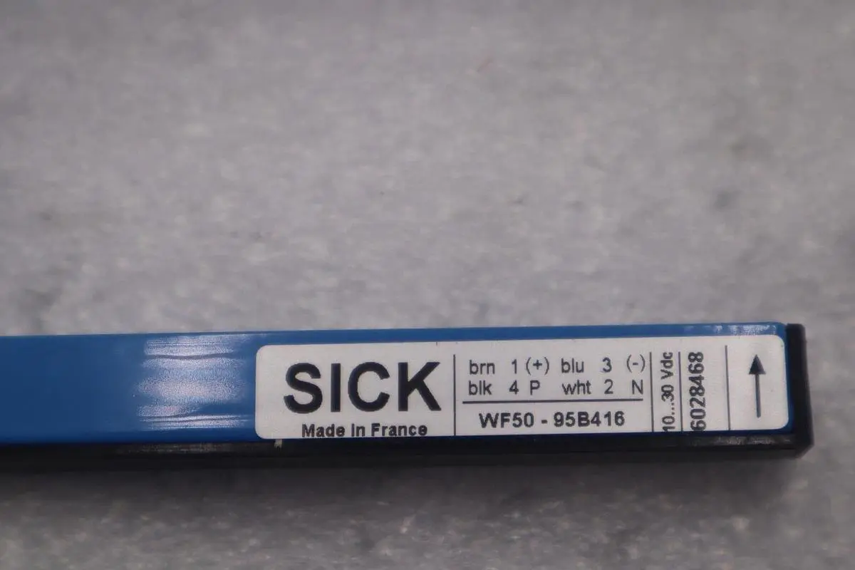 SICK WF50-95B416 PE SLOT SENSOR PNP/NPN IR 50MM SLOT WIDTH STOCK B-1517