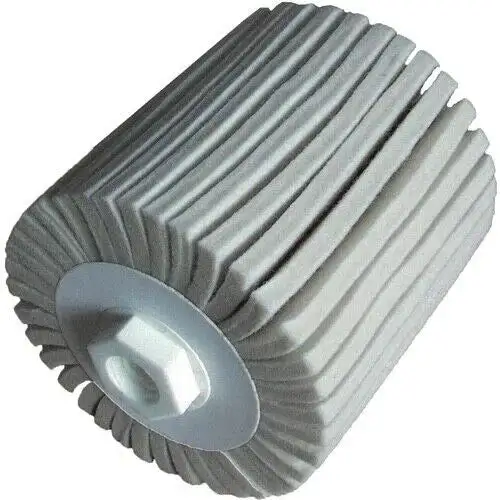 Wendt 4" x 4" x 3/4" Polishing Flap Roll Soft Grit