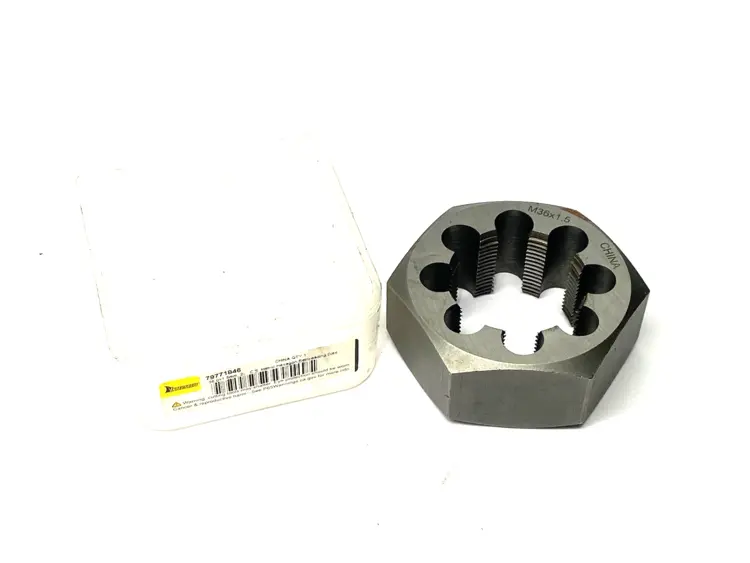 New | in-Stock INTERSTATE HEX RETHREADING DIE: M36X1.5, 1" THICK, RIGHT HAND Taps & Dies Michigan US | Maverick Industrial Sales #1091123