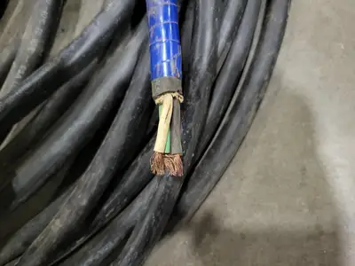 SOOW Power Cord 14 AWG 3 Conductor 600V w/ Receptacle 15A 125V