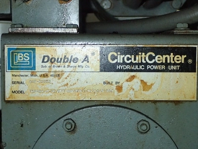 Hydraulic Cut-Off Press
